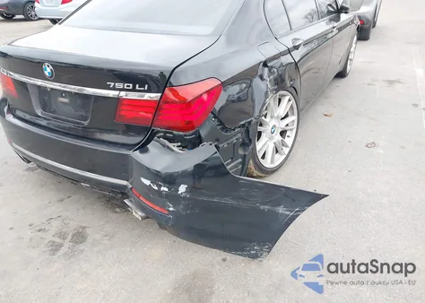 2013 BMW 750Li z USA, uszkodzony, nr VIN WBAYE8C52DD131825